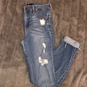 ‼️final price‼️ high rise super skinny jeans